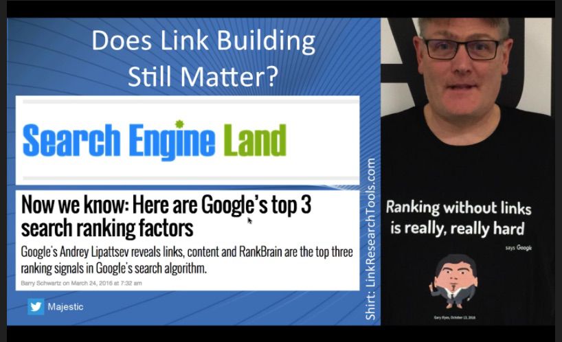 Googler Andrey Lipattsev lists links and RankBrain among top 3 ranking factors