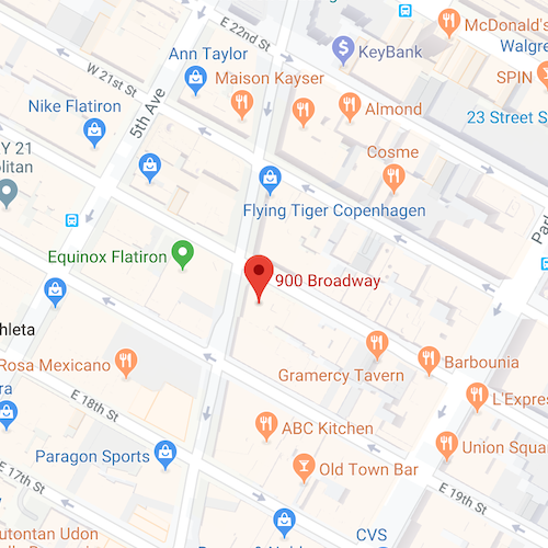 DeepCrawl New York Office Map