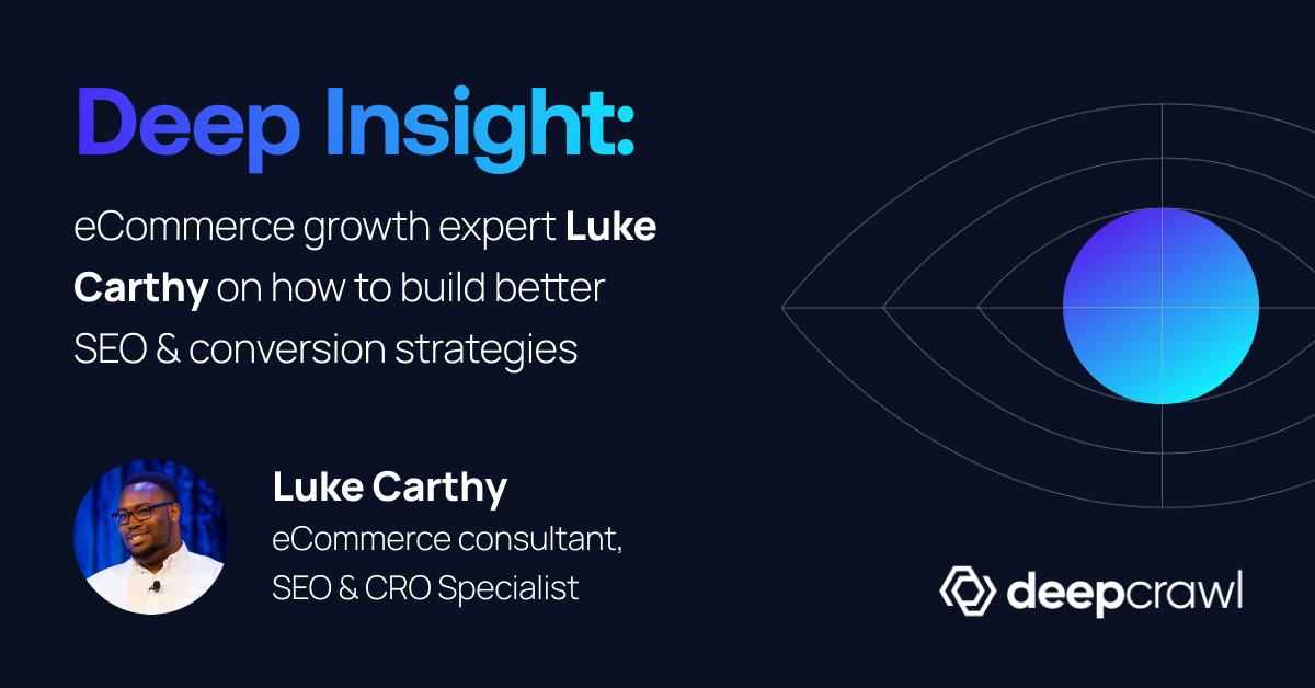 Blog Post Banner for Q and A with Luke Carthy SEO and CRO specialist