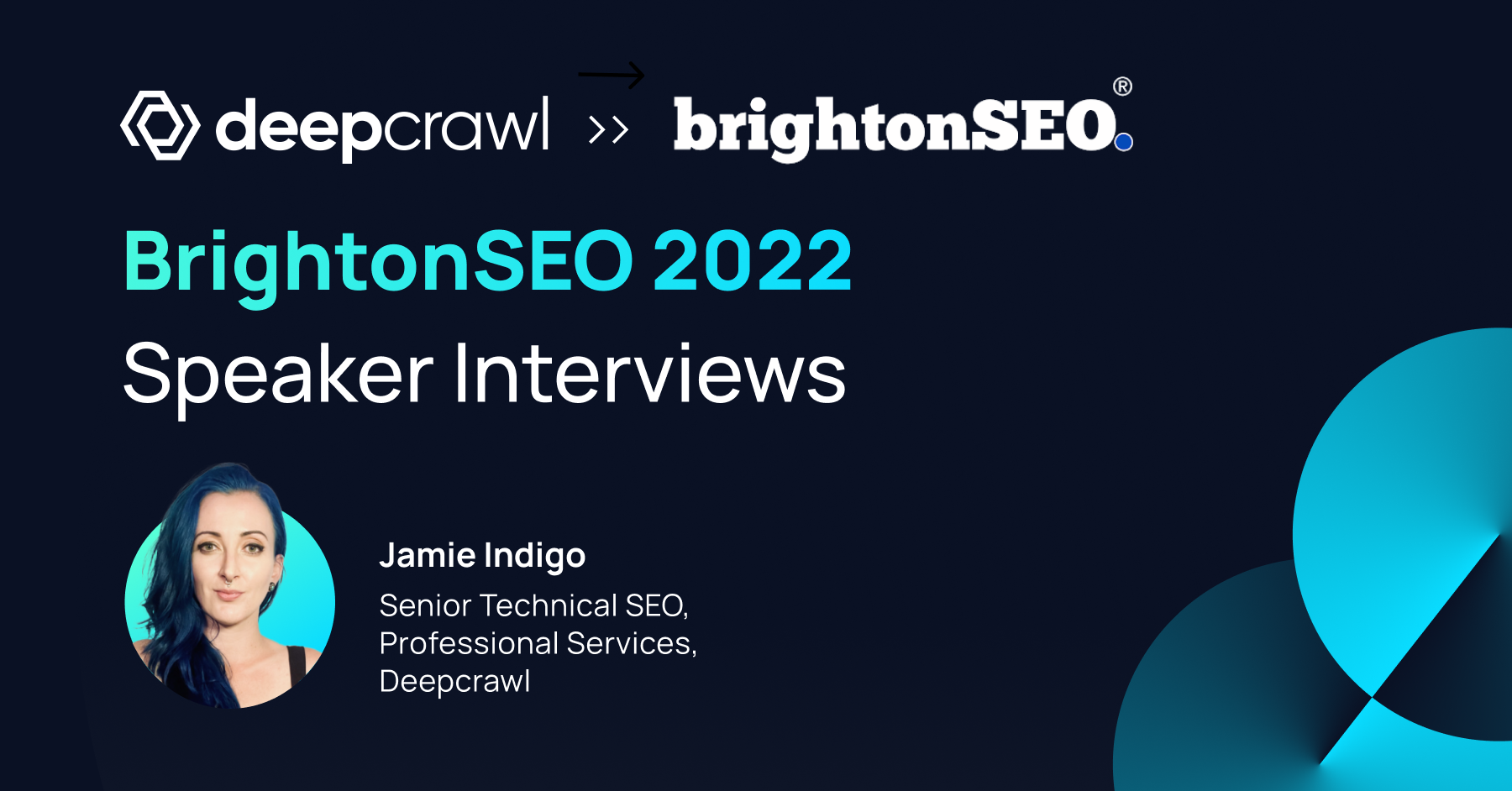 Deepcrawl interviews SEO speakers at BrightonSEO